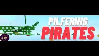 Playing a Roblox Pirate game with my Friend Red core!