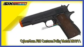 [CyberGun] AW Custom Fully Metal M1911 Colt Government GBB Pistol[Full Marking]