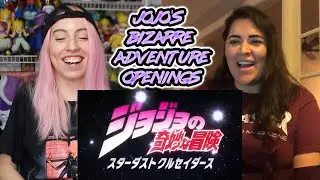 JoJo's Bizarre Adventure | All Openings | 1 - 9.99 - BLIND REACTION!!!