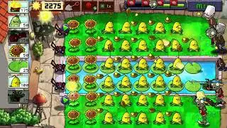 ADVENTURE2 POOL Level 4💥PLANTS VS ZOMBIES💥#game #pvz 