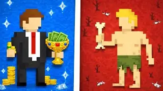 Rich and Stupid vs Poor and Dumb! - Worldbox