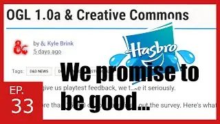 WotC's 180! System Reference Document is CREATIVE COMMONS! - Dungeon Bros Podcast ep. 33