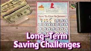 Long-Term Savings Challenges 💵| Debt Payoff| Low Income |26-10 #cashstuffing  #savingschallenges