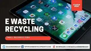Small Business Startup Idea E Waste Recycling