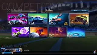 Rocket League Comp 1v1s no coms