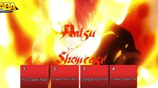 [ABA] Natsu Dragneel Moveset Showcase!