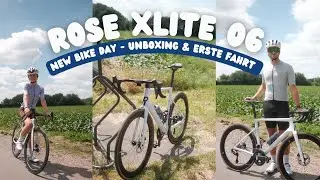 NEW BIKE DAY | Rose Xlite 06 Unboxing & erste Ausfahrt
