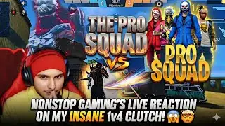 Nonstop gaming reaction on my gameplay 😱🤯🙀