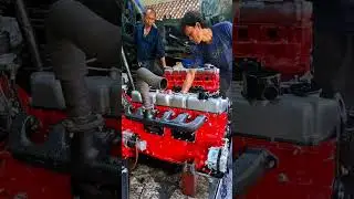 #engine #mechanic #engineblock #machine #automobile #diesel #dieselengine #turbochargedengine