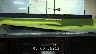 2D Experimental Turbidity Current under Stratified Water
