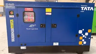 30kva Tata make refurbished silent Generator with sound & load testing Gwalior mp delivery 