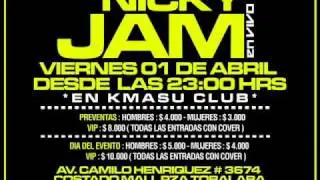 Nicky Jam en Kmasu Club // 01 Abril 2011