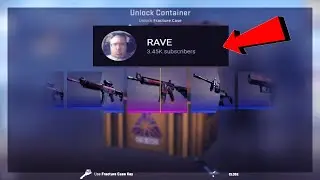 RAVE CSGO gave me this SKIN!