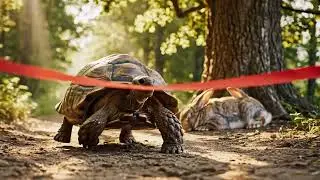 The Tortoise and the Hare 🐢🐇 | Slow and Steady Wins the Race | WonderTales