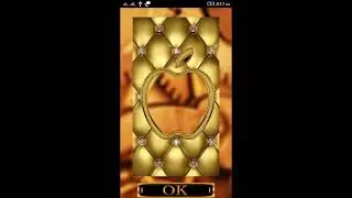 Golden Clock Live WallPaper