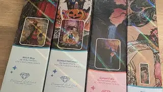 1つカード入ってなくて残念だけど💎ダイヤモンドアートクラブ 開封動画💎diamond art club Unboxing  \(°Д° )/わーい