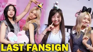 UNIS held their last fansign event ahead 