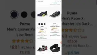 Amazon deals of day Puma shoes start's 631rupees only #shorts