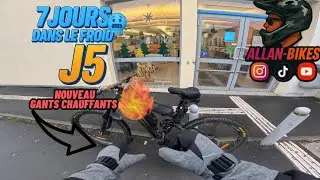 Nouveaux gants chauffants 🔥 | Froid, pluie et petites courses ! ❄️ &ndash; JOUR 5