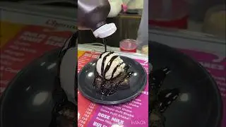 Brownie with Ice Cream #brownie #icecream #dryfruits #cream #food #foodie #foodandtravel