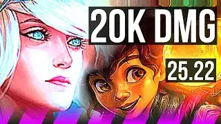 JANNA & Zeri vs MILIO & Yunara (SUP) | 20k DMG | EUW Diamond | 25.22