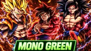 ULTRA SSJ4 GOKU MONO GREEN TEAM! | Dragon Ball Legends