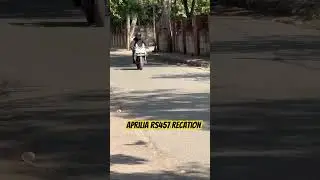 Aprilia RS457 Recation