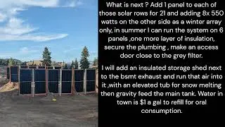 Off grid build $185K #Offgridbuild #offgrid #solarpower #offgridliving #trailerlife #cheapliving