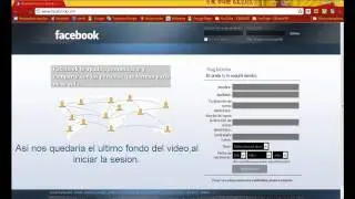 Como Cambiar el Fondo de  Facebook (tu perfil) con Google Chrome [HD] 2011