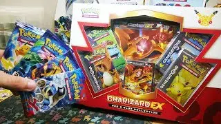 POKEMON GENERATIONS..VS..EVOLUTIONS POKEMON COLLECTION BOX!! 8 BOOSTER PACKS TOTAL!!