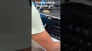 Scorpio classic Maybach grill