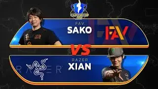 Sako (Menat) vs Xian (Ibuki) - Capcom Cup 2018 Main Stream - CPT2018