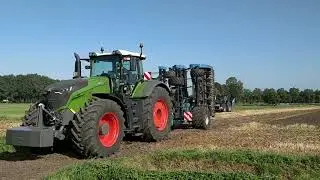Imants 38FSX speed spader with Fendt 1050 Vario