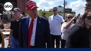 Trump visits Georgia, Harris heads back to D.C. to address Hurricane Helene