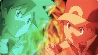 Fighting Blue with Red's Pokemon Origins Team