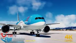 TUI 787-9 | Palma de Majorque - Manchester | Microsoft flight simulator ( 4k)