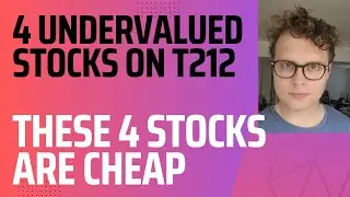 4 Undervalued Stocks - UK Value Investing