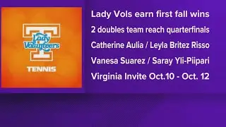 Tennessee's women's tennis team made their mark at the ITA All-American Championships