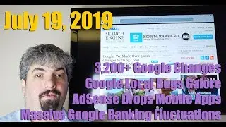 Google Makes Changes, Massive Algorithm Updates, Google Local Bus, AdSense Apps & Much More