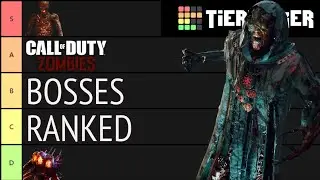 COD Zombies Bosses Tier List