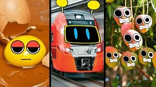 Talking food Sprunki and Objects - All Eggs, Train, Crushing Crunchy, Ships | Doodle Sprunki