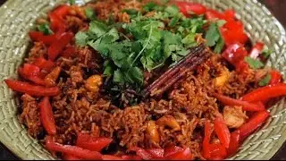 Malaysia Kitchen - Rice Pilaf with Chicken and Raisins - Cooking Video