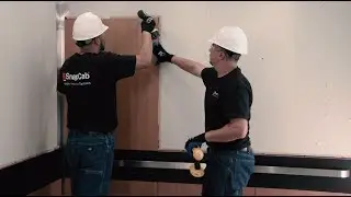 SnapCab Elevator Vertical Wall Panel Installation