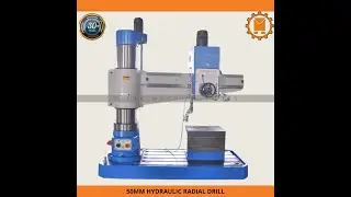 50MM All Geared Radial Drill #rajkot #machine #industrialtools #drill #radialdrill #pillardrill