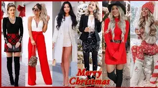 OUTFITS PARA NAVIDAD 2024 | elegantes y casuales MODA MUJER | ideas de combinaciones para navidad 🎄