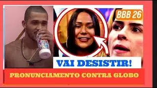 BOICOTE CONTRA GLOBO/CHAIANY QUER DESISTIR DO BBB26