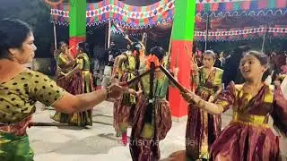 Kolatam by Gopikalemannaru song | Sri Venkatakrishna Kolatam brundam | Koduru 