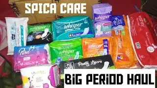 Huge Period Haul India || July 2020 || SPICA CARE