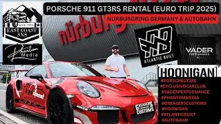 PORSCHE 911 GT3RS RENTAL EURO TRIP 2025 #vaderperformance #atlanticbuilt #porsche #germany #autobahn