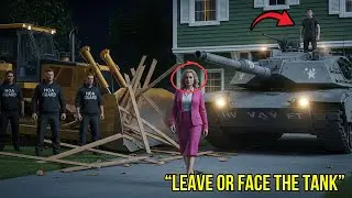 Fake HOA Guards Bulldozed My Fence at 3 AM &mdash; My 14 Year Old Rolled Out the Family&rsquo;s M1 Abrams!